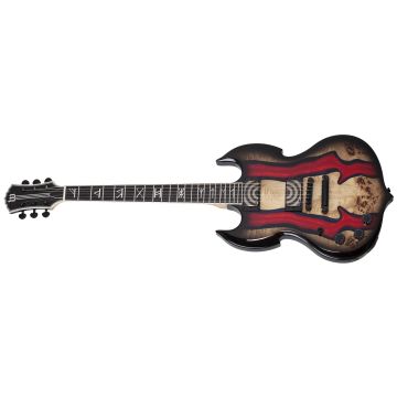 Wylde Audio Blood River Burl Barbarian Special Edition LH Guitar