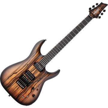 Schecter C-1 FR-S Pale Moon guitar in Natural With Black Burst sku number SCHECTER693