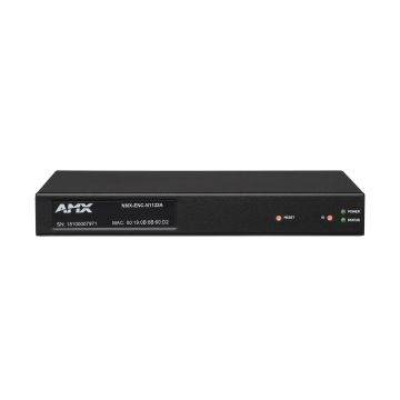 AMX NMX-ENC-N1122A N1000 Series AV Over IP Encoder with PoE, AES67 Support, Stand-alone sku number FGN1122A-SA