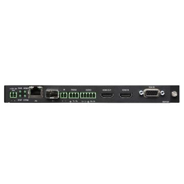 AMX NMX-ENC-N2412A-C JPEG 2000 4K60 4:4:4 & HDR Video Over IP Encoder Card with POE+, KVM, & AES67, Card sku number FGN2412A-CD