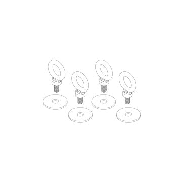 JBL EBK4 M10-20 Eyebolt Kit sku number JBL-P3417MX