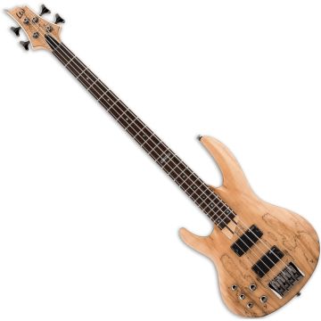 ESP LTD B-204SM Left Handed Bass Guitar in Natural Stain Finish B-Stock sku number LB204SMNSLH-B