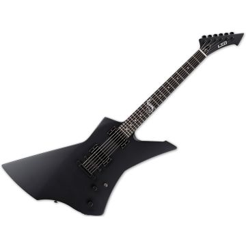 ESP LTD James Hetfield Snakebyte Electric Guitar in Black Satin B-Stock sku number LSNAKEBYTEBLKS-B
