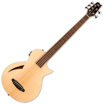 ESP LTD Thinline TL-5 5 String Semi Hollow Electric Bass Natural B-Stock sku number LTL5NAT-B