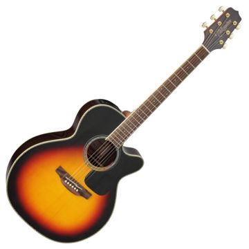 Takamine GN51CE-BSB Acoustic Electric Guitar in Brown Sunburst Finish B-Stock sku number TAKGN51CEBSB-B