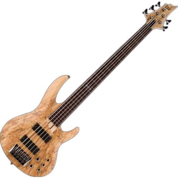 ESP LTD B-205SM Fretless Bass Guitar in Natural Stain Finish B-Stock sku number LB205SMFLNS-B