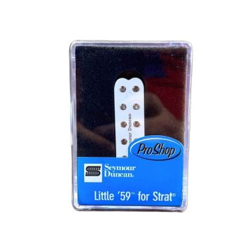 Seymour Duncan SL59-1b Little '59 for Strat White Pickup sku number 11205-22-W