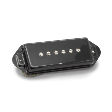 Seymour Duncan Retro Antiquity P90 Dog Ear Bridge Black Pickup sku number 11034-66-RSPD