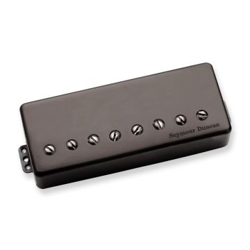 Seymour Duncan 8-String Distortion Bridge, Passive Mount, BlkMetal Pickup