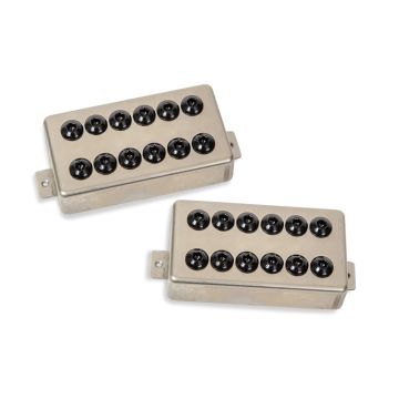 Seymour Duncan SH-8n & b, Invader, Set, Raw Nickel Pickup