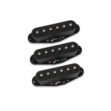 Seymour Duncan Hot Chicken Strat Stack Black Pickup Set sku number 11203-47-B