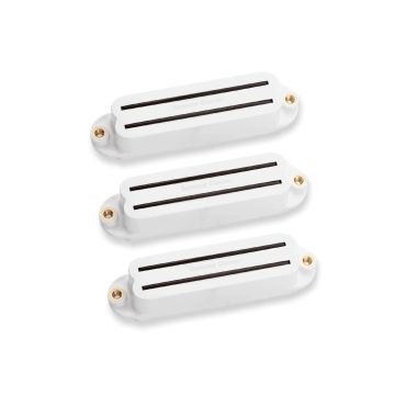 Seymour Duncan SCR-1 Cool Rails for Strat White Pickup Set sku number 11205-09-W