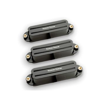 Seymour Duncan Hot Rails, Strat Black Pickup Set sku number 11208-02-B