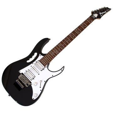Ibanez JEMJR Steve Vai Signature Guitar in Black B-Stock 6296 sku number JEMJRBK-B6296