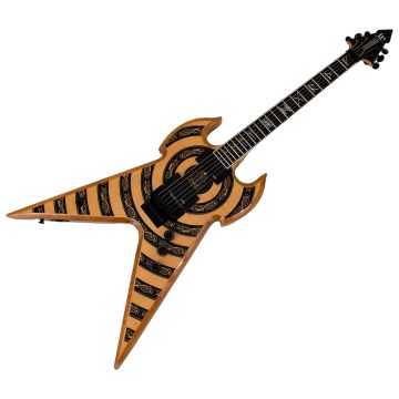 Wylde Audio RawTop Warhammer FR Norse Dragon Bullseye Guitar B-Stock 0175