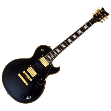 Schecter Solo-II Custom guitar in Aged Black Satin B-Stock 1218 sku number SCHECTER658-B1218