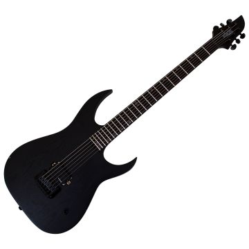 Schecter KM-6 MK-III EX guitar in Satin Black Open Pore B-Stock 0096