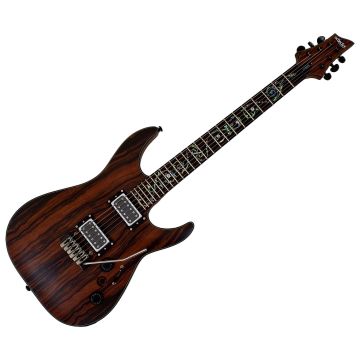 Schecter C-1 Exotic Ebony guitar in Natural Satin B-Stock 0351 sku number SCHECTER3337-B0351