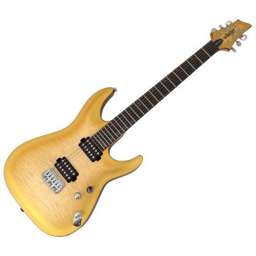 Schecter Omen Extreme-II guitar in Gold Rush B-Stock 0351 sku number SCHECTER1325-B0351