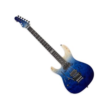 ESP E-II SN-2 Lefty Guitar in Blue Natural Fade B-Stock sku number EIISN2BMBLUNFDLH-B