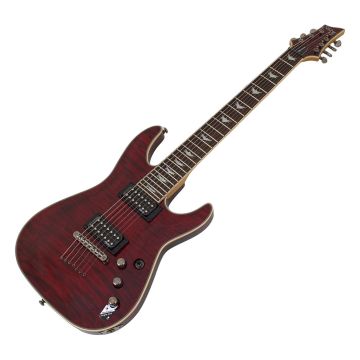 Schecter Omen Extreme-7 guitar in Black Cherry B-Stock 0408 sku number SCHECTER2008-B0408