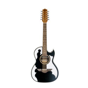 H. Jimenez LBQ4EBT El Patron Bajo Quinto in Gloss Black w/Gig Bag sku number LBQ4EBT