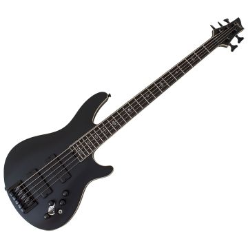 Schecter SLS Evil Twin-5 bass in Satin Black B-Stock 1419 sku number SCHECTER1395-B1419