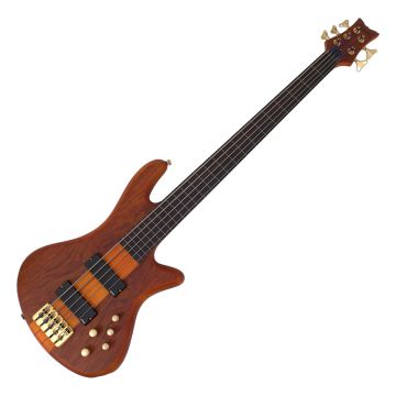 Schecter Stiletto Studio-5 FL bass in Honey Satin B-Stock 0761 sku number SCHECTER2770-B0761