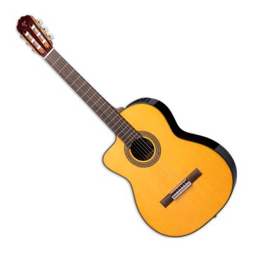 Takamine GC5CE Left-Handed Classical Acoustic-Electric Guitar sku number TAKGC5CELHNAT