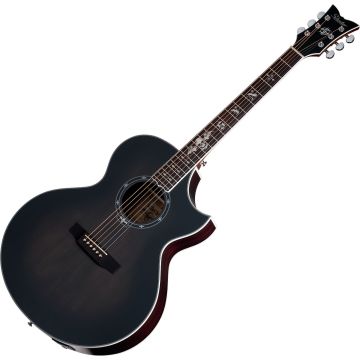 Schecter Synyster Gates 'SYN GA SC' Acoustic Guitar in Trans Black Burst Satin