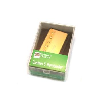 Seymour Duncan TB-14 Trembucker Custom 5 Pickup Gold Cover sku number 11103-84-Gc