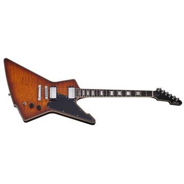 Schecter E-1 Custom Special Edition Electric Guitar in Vintage Sunburst Finish sku number SCHECTER3105