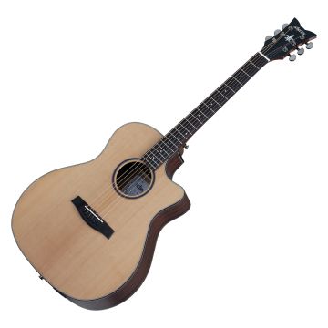 Schecter Orleans Studio Acoustic Guitar in Natural Satin Finish sku number SCHECTER3712