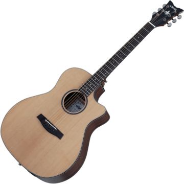 Schecter Orleans Studio Acoustic Guitar in Natural Satin Finish sku number SCHECTER3712