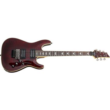 Schecter Omen Extreme-FR Electric Guitar in Black Cherry Finish sku number SCHECTER2006