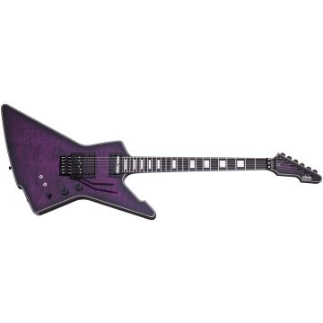 Schecter E-1 FR S Special Edition Electric Guitar in Trans Purple Burst sku number SCHECTER3071