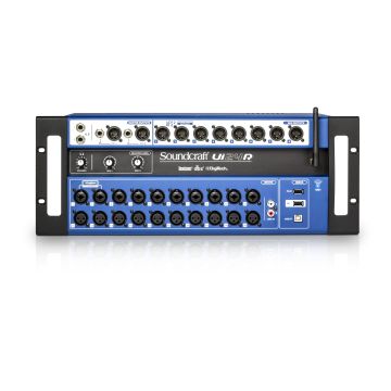 Soundcraft Ui-24R 24-channel Digital Mixer/USB Multi-Track Recorder with Wireless Control sku number SCR-5076585-01
