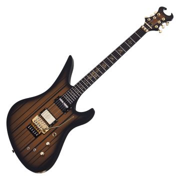 Schecter Signature Synyster Custom-S Electric Guitar Satin Gold Burst sku number SCHECTER1743