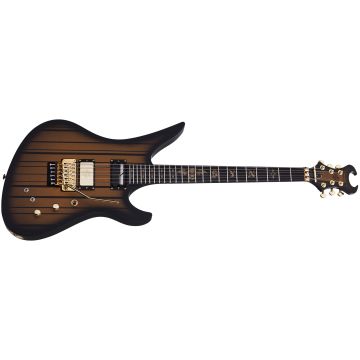 Schecter Signature Synyster Custom-S Electric Guitar Satin Gold Burst sku number SCHECTER1743