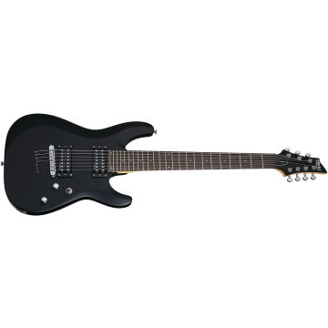 Schecter C-7 Deluxe Electric Guitar Satin Black sku number SCHECTER437