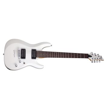 Schecter C-7 Deluxe Electric Guitar Satin White sku number SCHECTER438