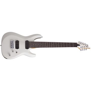 Schecter C-8 Deluxe Electric Guitar Satin White sku number SCHECTER441