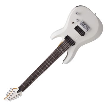 Schecter C-8 Deluxe Electric Guitar Satin White sku number SCHECTER441