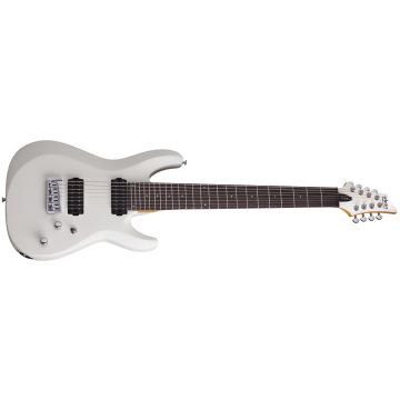 Schecter C-8 Deluxe Electric Guitar Satin White sku number SCHECTER441