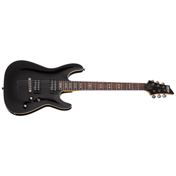 Schecter Omen-6 Electric Guitar in Gloss Black Finish sku number SCHECTER2060