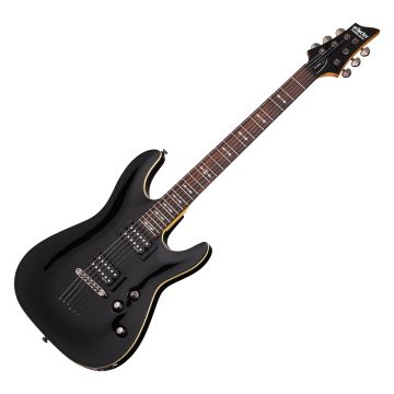 Schecter Omen-6 Electric Guitar in Gloss Black Finish sku number SCHECTER2060