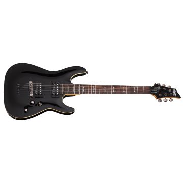 Schecter Omen-6 Electric Guitar in Gloss Black Finish sku number SCHECTER2060