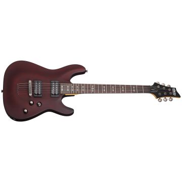 Schecter Omen-6 Electric Guitar in Walnut Stain Finish sku number SCHECTER2062