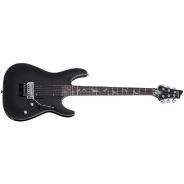 Schecter Damien Platinum-6 FR Electric Guitar Satin Black sku number SCHECTER1183