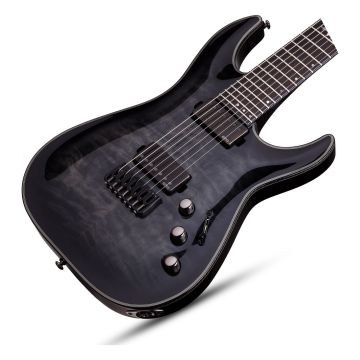 Schecter Hellraiser Hybrid C-7 Electric Guitar Trans Black Burst sku number SCHECTER1924